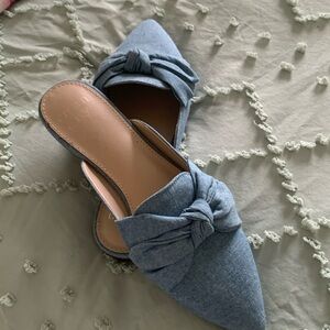 Crown &Ivy Bow Mules